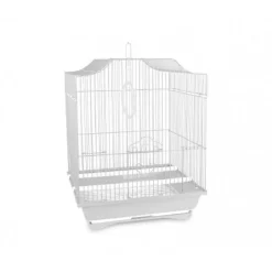 GABBIA UCCELLI DI PICCOLE DIMENSIONI FLY 43.5 X 28.5 X 22 CM DUE MANGIATOIE