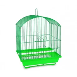 GABBIA UCCELLI DI PICCOLE DIMENSIONI KITTY 49.5 X 34 X 27.5 CM DUE MANGIATOIE