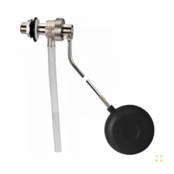 GALLEGGIANTE CASSETTA WC 3/8 RUBINETTO PER SCARICO UNIVERSALE OTTONE CON SFERA