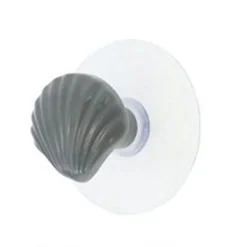 GANCIO APPENDINO ADESIVO APPENDIABITI PARETE CUCINA BAGNO FORMA CONCHIGLIA COLORATA 10808
