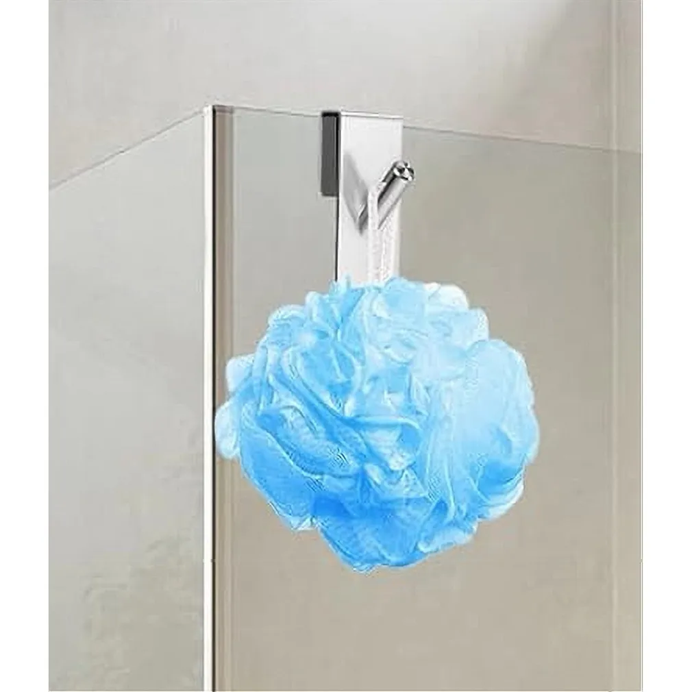 GANCIO DOPPIO PER PORTA BOX DOCCIA PER APPENDERE ASCIUGAMANI BAGNO 4X18 CM 87766