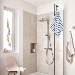 GANCIO DOPPIO PER PORTA BOX DOCCIA APPENDERE ASCIUGAMANI BAGNO 4X18CM NERO 87771