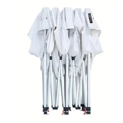 GAZEBO PIEGHEVOLE GIARDINO 3X3X3MT TENDA TELO BEIGE PADIGLIONE MERCATI SAGRE 222713