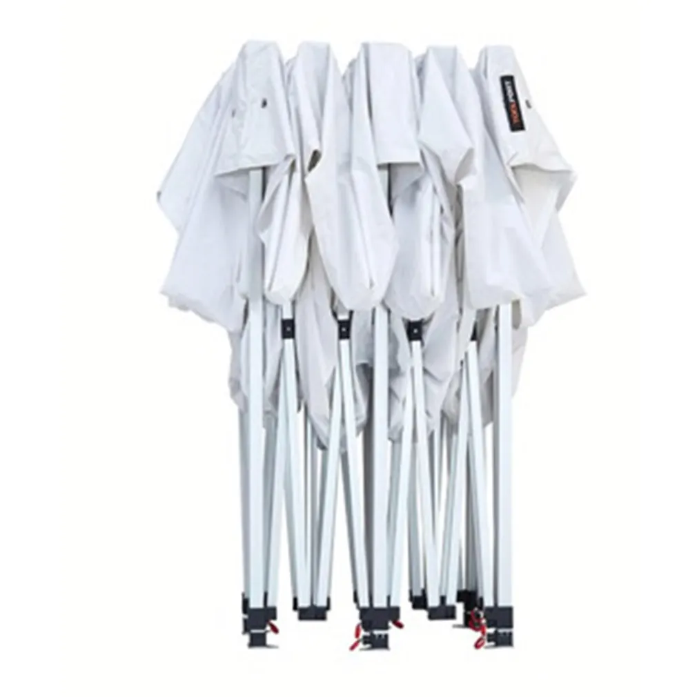 GAZEBO PIEGHEVOLE GIARDINO 3X3X3MT TENDA TELO GRIGIO PADIGLIONE MERCATI SAGRE 222714