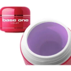 GEL COSTRUTTORE MONOFASICO THICK VIOLET BASE ONE DENSO UV 30g ANTI GIALLO NAIL