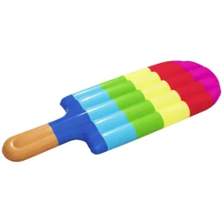 GHIACCIOLO GELATO ISOLA MATERASSINO GONFIABILE MARE PISCINA 180 X 72 CM