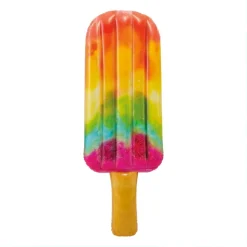 GHIACCIOLO GELATO MATERASSINO ISOLA GONFIABILE MARE PISCINA 191 X 76 CM