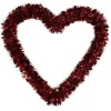 GHIRLANDA A FORMA DI CUORE ROSSO DECORAZIONE SAN VALENTINO MATRIMONI ANNIVERSARI