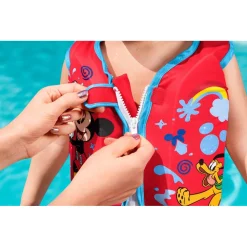 GILET CUSCINETTI IN SCHIUMA SALVAGENTE GIUBBOTTO MICKEY TRAINER BAMBINI 1-3 ANNI 9101D