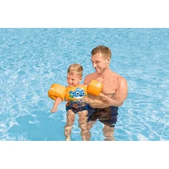 GILET SALVAGENTE PER BAMBINI CON DESIGN BALENA GIUBBOTTO GALLEGGIANTE CON BRACCIOLI 90135