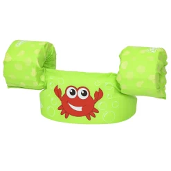 GILET SALVAGENTE PER BAMBINI DESIGN GRANCHIO GIUBBOTTO GALLEGGIANTE CON BRACCIOLI 90137