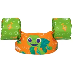GILET SALVAGENTE PER BAMBINI TARTARUGA MARINA GIUBBOTTO GALLEGGIANTE CON BRACCIOLI 90145