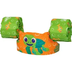 GILET SALVAGENTE PER BAMBINI TARTARUGA MARINA GIUBBOTTO GALLEGGIANTE CON BRACCIOLI 90145