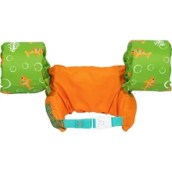 GILET SALVAGENTE PER BAMBINI TARTARUGA MARINA GIUBBOTTO GALLEGGIANTE CON BRACCIOLI 90145