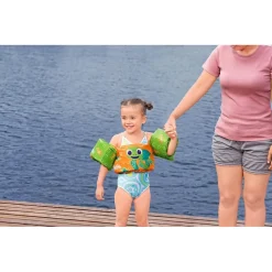 GILET SALVAGENTE PER BAMBINI TARTARUGA MARINA GIUBBOTTO GALLEGGIANTE CON BRACCIOLI 90145