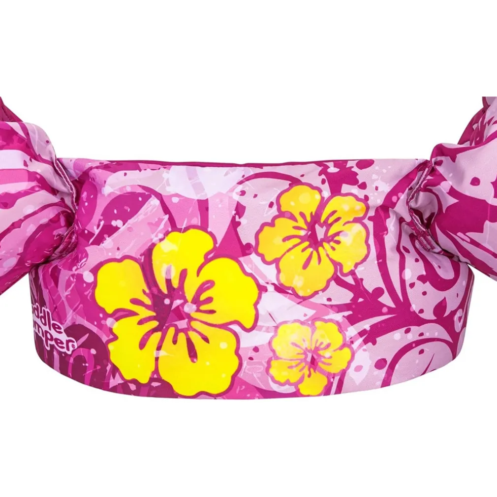 GILET SALVAGENTE PER BAMBINI FIORI TROPICALI GIUBBOTTO GALLEGGIANTE CON BRACCIOLI 90144