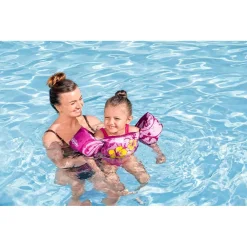 GILET SALVAGENTE PER BAMBINI FIORI TROPICALI GIUBBOTTO GALLEGGIANTE CON BRACCIOLI 90144