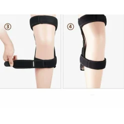 GINOCCHIERA SOLLEVATORE FORZA SUPPORTO ARTICOLARE RIMBALZO A MOLLA TUTORE F037