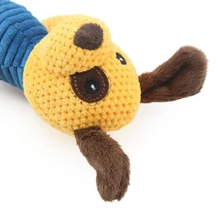 GIOCATTOLO PER CANI FORMA ANIMALE PELUCHE CIGOLANTE MORSO MASTICARE 20 CM 53771