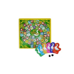 GIOCO DA TAVOLO IL GIOCO DELL'OCA CON DADI E PEDINE EDIZIONE CIGIOKI 3+