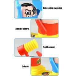 GIOCO DECOMPRESSIONE DOPPIO SPARRING DA TAVOLO GIOCO PUGILATO BOXE BATTLE BOARD