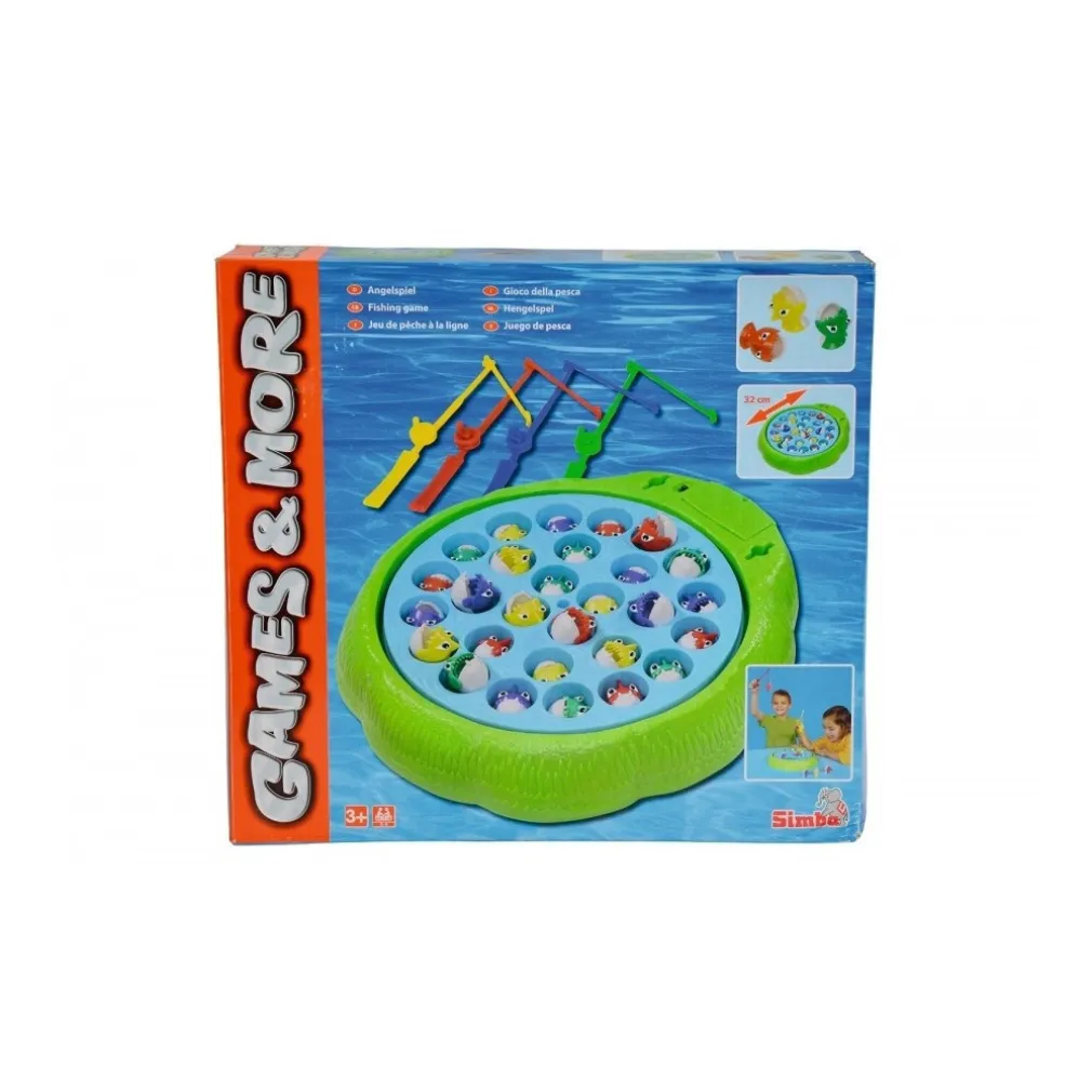 GIOCO DI SOCIETA' DA TAVOLO GIOCO DELLA PESCA CON 21 PESCI FINO A 4 GIOCATORI