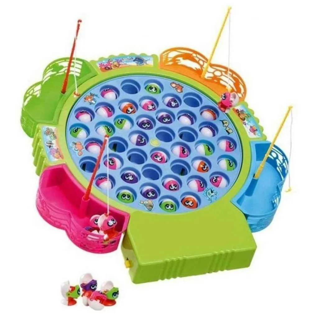 GIOCO DI SOCIETA DA TAVOLO GIOCO DELLA PESCA CON 45 PESCIOLINI FINO 5 GIOCATORI