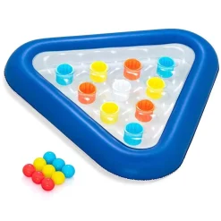 GIOCO GALLEGGIANTE PONG GONFIABILE BAMBINI PISCINA ESTATE PALLE 105X97CM 52560