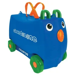 GIOCO GIRANDOLONE VALIGIA CON PENNARELLI STICKERS GIOCO MEMO CARTE MITAMA BLU