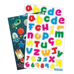 GIOCO GIRANDOLONE VALIGIA CON PENNARELLI STICKERS GIOCO MEMO CARTE MITAMA BLU