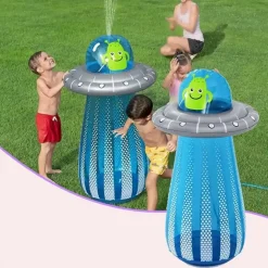 GIOCO GONFIABILE SPRUZZA ACQUA PUNGIBALL SEMPREIMPIEDI UFO BLASTER 61X119CM BAMBINI 52731