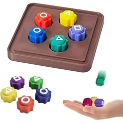 GIOCO GONGGI KOREAN GAME BAMBINI ADULTI CON PIETRE COLORATE DIVERTIMENTO COORDINAZIONE