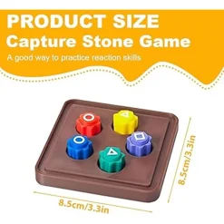 GIOCO GONGGI KOREAN GAME BAMBINI ADULTI CON PIETRE COLORATE DIVERTIMENTO COORDINAZIONE