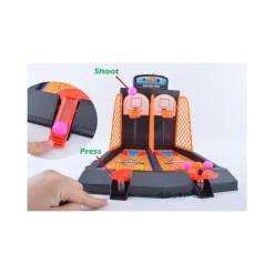 GIOCO MINI BASKET PER DITA CANESTRO DA TAVOLO PALLACANESTRO BAMBINI GIOCATTOLO