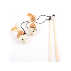 GIOCO PER GATTO GATTI ASTA CON PUPAZZO TOPO TOPOLINO PALESTRA TIRAGRAFFI UNGHIE