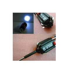 GIRAVITE CACCIAVITE 8IN1 A 6 LED MULTIFUNZIONE TORCIA MULTIUSO LUCI CACCIAVITI
