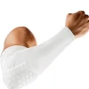 GOMITIERA FASCIA PER GOMITO MANICOTTO COMPRESSIONE CON PROTEZIONE HEX 9MM BIANCO