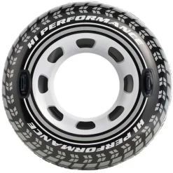 GONFIABILE A FORMA DI PNEUMATICO CIAMBELLA RUOTA 114 CM PER MARE PISCINA