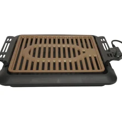 GRIGLIA ELETTRICA ANTIFUMO 1000W Q-HB67 GRILL SENZA FUMI PIASTRA ANTIADERENTE