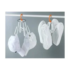 GRUCCIA PER SCARPE PIEGHEVOLE PORTASCARPE APPENDINO GANCIO MULTIFUNZIONALE