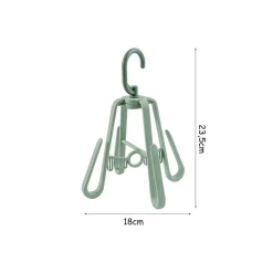 GRUCCIA PER SCARPE PIEGHEVOLE PORTASCARPE APPENDINO GANCIO MULTIFUNZIONALE