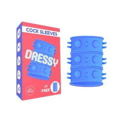 GUAINA PER PENE CON RILIEVI DRESSY LOVE PER UOMO SUPER PERFORMANCE IMPERMEABILE