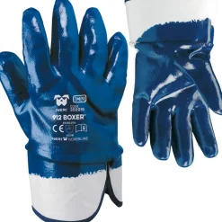 GUANTI DA LAVORO IN TESSUTO JERSEY DI COTONE IMPREGNATO IN NBR X EDILIZIA BOXER
