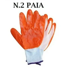 GUANTI DA LAVORO SPALMATI IN NITRILE ANTICALORE ANTITAGLIO ANTINFORTUNISTICA XL