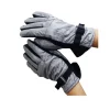GUANTI DA NEVE GRIGIO PERLA UOMO IMPERMEABILI GUANTO UNIVERSALI GLOVES INVERNALE