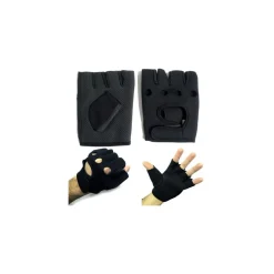 GUANTI DA PALESTRA CON PALMO ANTISCIVOLO, CON CHIUSURA REGOLABILE A STRAPPO