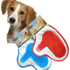 GUANTI MAGICI PULIZIA E TOELETTA PER ANIMALI CON LOZIONE SET DA 2 PEZZI