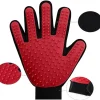 GUANTO SPAZZOLA CARDATORE ELIMINA PELI CORTI E LUNGHI PER CANE GATTO GLOVE TOUCH