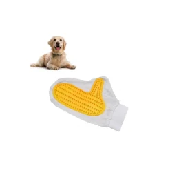 GUANTO SPAZZOLA CARDATORE ELIMINA PELI MASSAGGIANTE PER CANI E GATTI