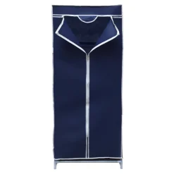 GUARDAROBA IN TESSUTO ARMADIO 145 X 75 X 45 CM APPENDIABITI ORGANIZZATORE